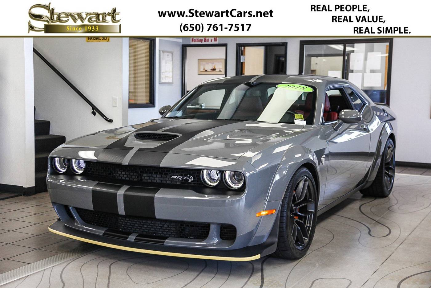 2018 Dodge Challenger SRT Hellcat Widebody — Coupe — 14,371 mi — Colma, CA