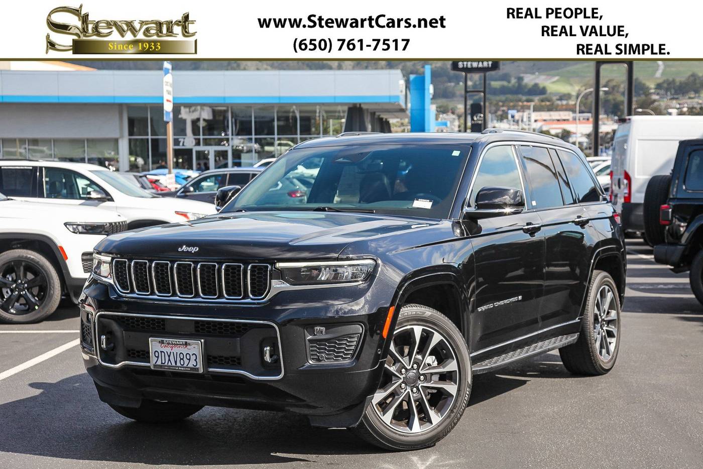 2023 Jeep Grand Cherokee Overland — SUV — 36,411 mi — Colma, CA
