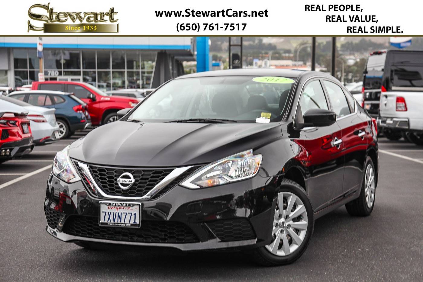 2017 Nissan Sentra S — Sedan — 88,041 mi — Colma, CA