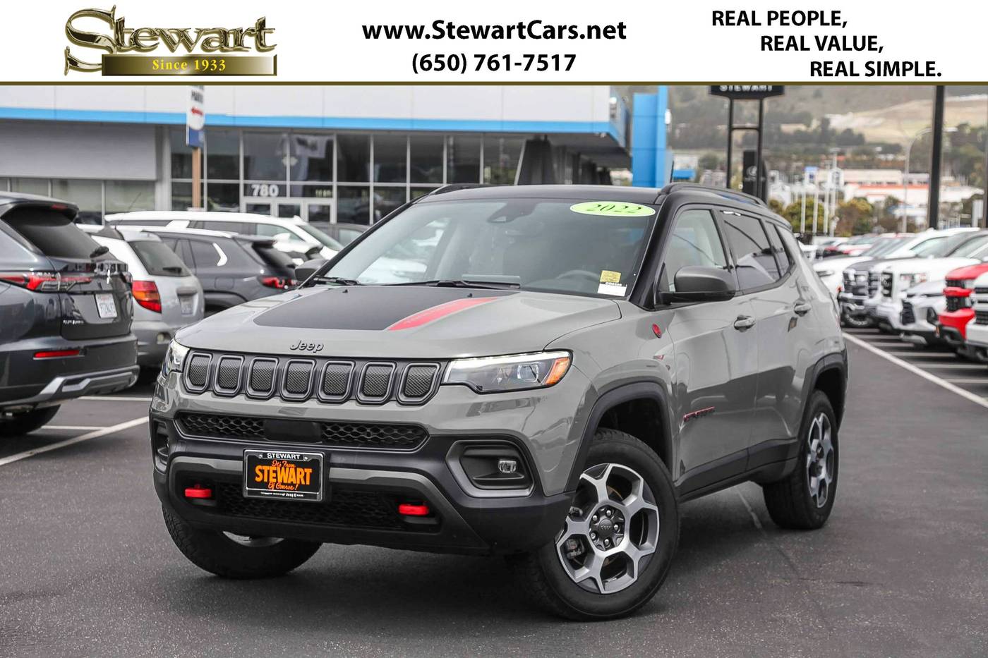 2022 Jeep Compass Trailhawk — SUV — 19,434 mi — Colma, CA