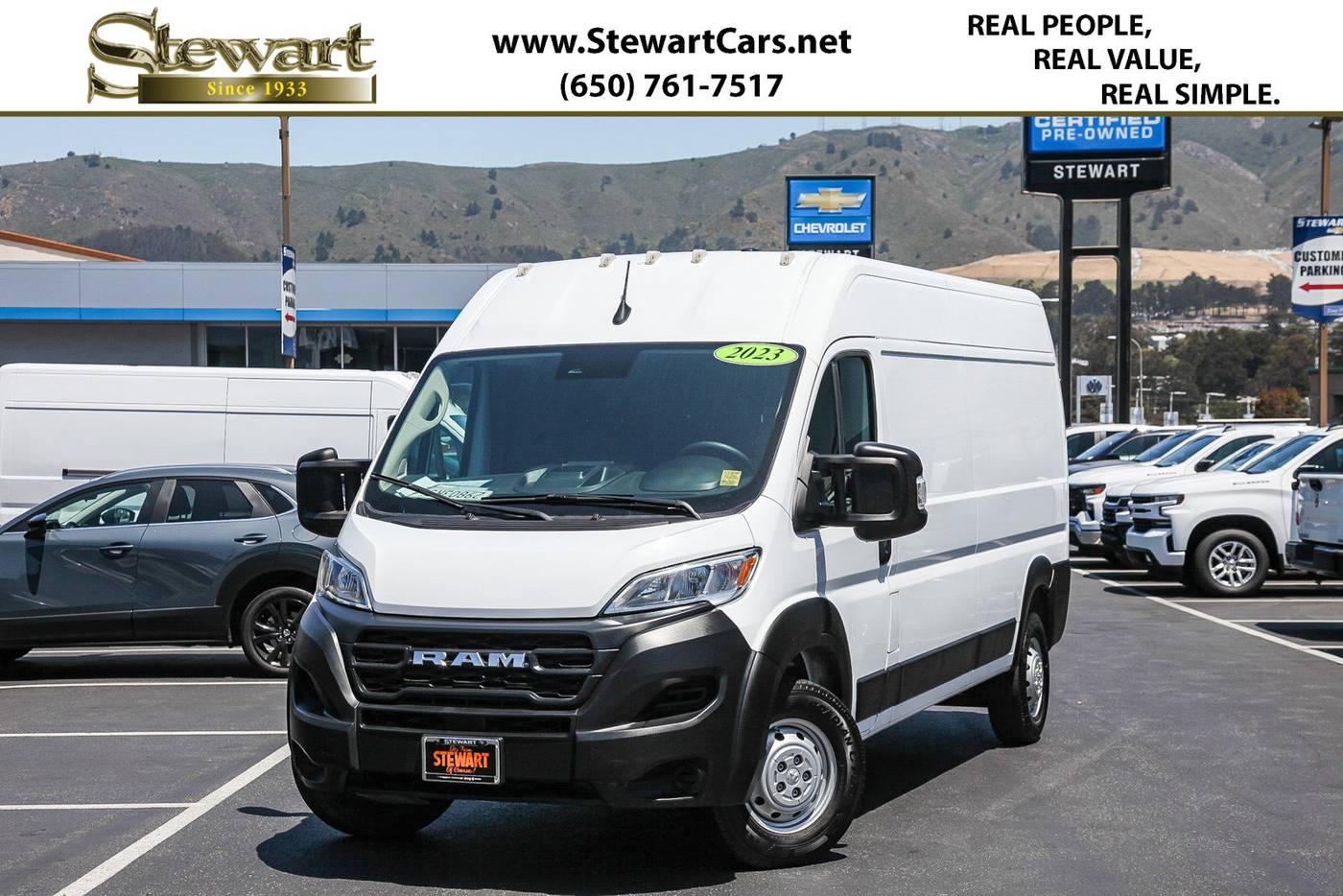 2023 Ram ProMaster Cargo Van 2500 — Cargo Van — 31,261 mi — Colma, CA