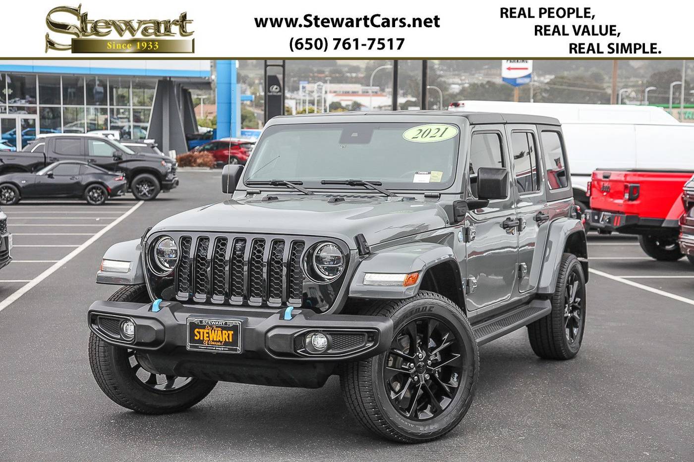 2021 Jeep Wrangler Sahara 4xe — SUV — 40,441 mi — Colma, CA