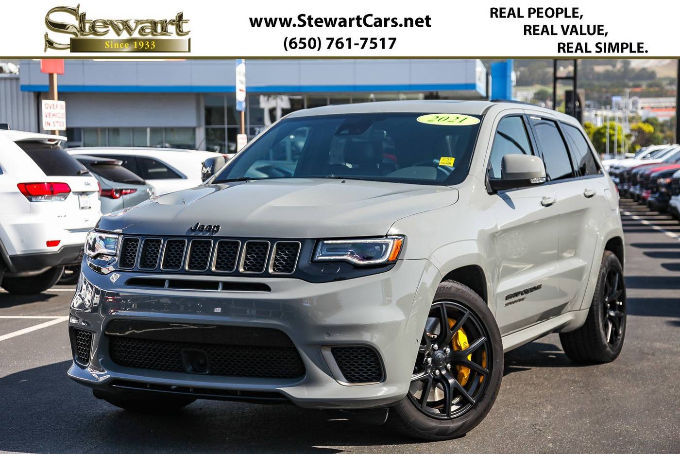 2021 Jeep Grand Cherokee WK Trackhawk — SUV — 13,880 mi — Colma, CA