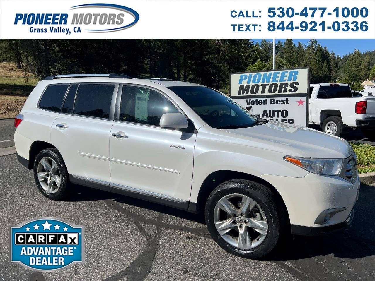 2012 Toyota Highlander Limited — SUV — 70,223 mi — Grass Valley, CA
