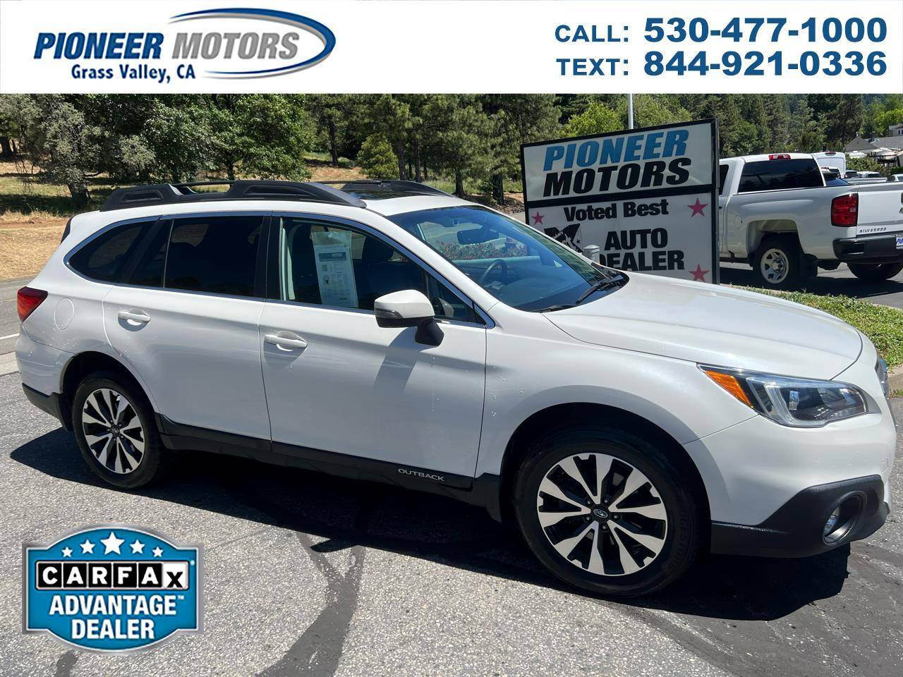 2017 Subaru Outback 2.5i Limited — SUV — 59,306 mi — Grass Valley, CA