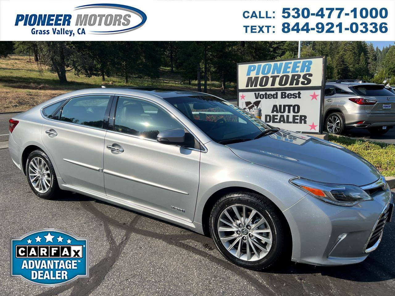 2016 Toyota Avalon Hybrid Limited — Sedan — 47,154 mi — Grass Valley, CA