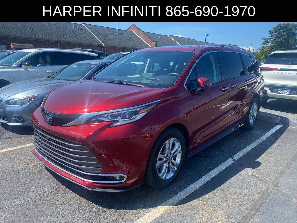 2021 Toyota Sienna Platinum — Minivan — 99,472 mi — Knoxville, TN