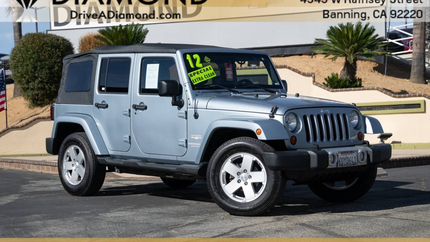 2012 Jeep Wrangler Sahara — SUV — 78,684 mi — Banning, CA