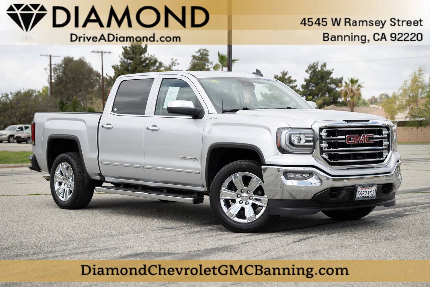 2018 GMC Sierra 1500 SLT — Pickup Truck — 48,784 mi — Banning, CA