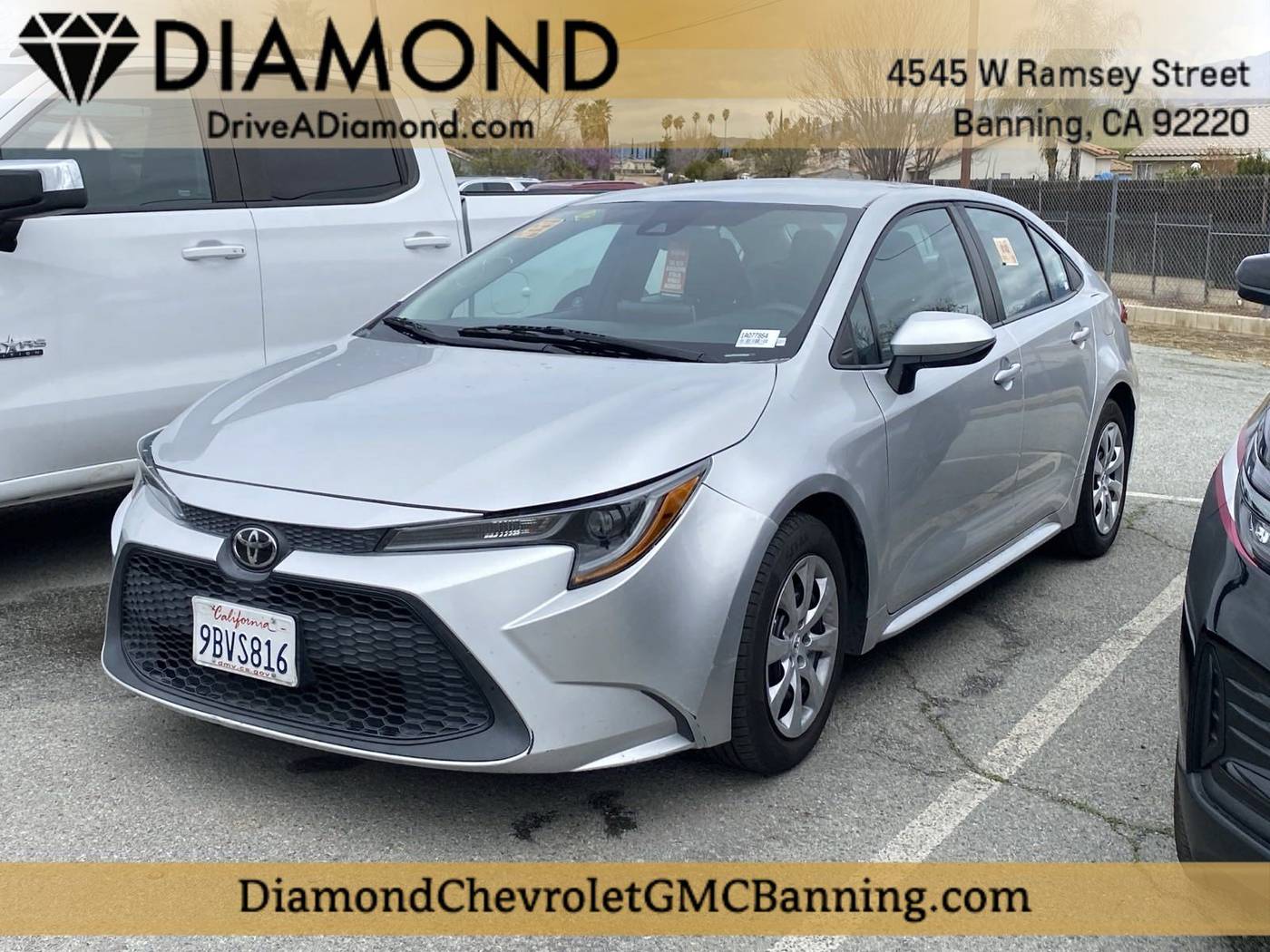 2020 Toyota Corolla LE — Sedan — 94,833 mi — Banning, CA
