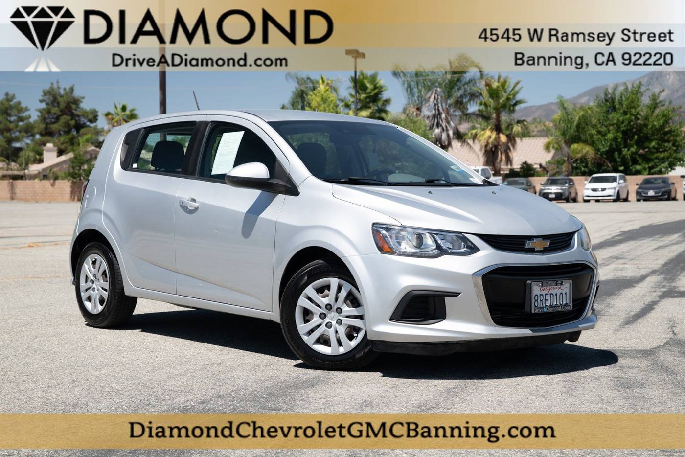 2020 Chevrolet Sonic LT — Sedan — 33,769 mi — Banning, CA