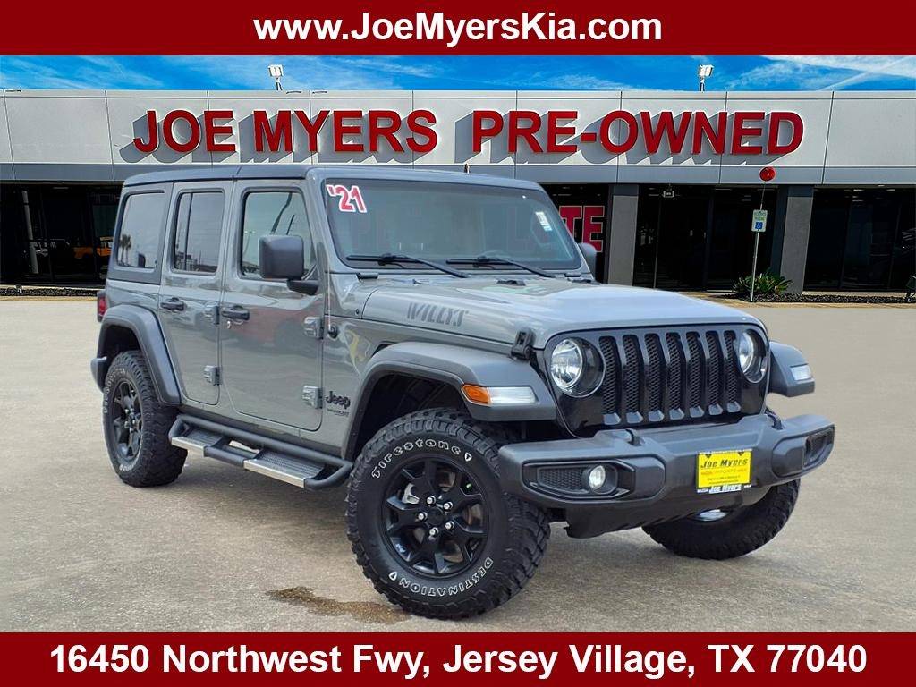 2021 Jeep Wrangler Willys Sport — SUV — 44,841 mi — Houston, TX