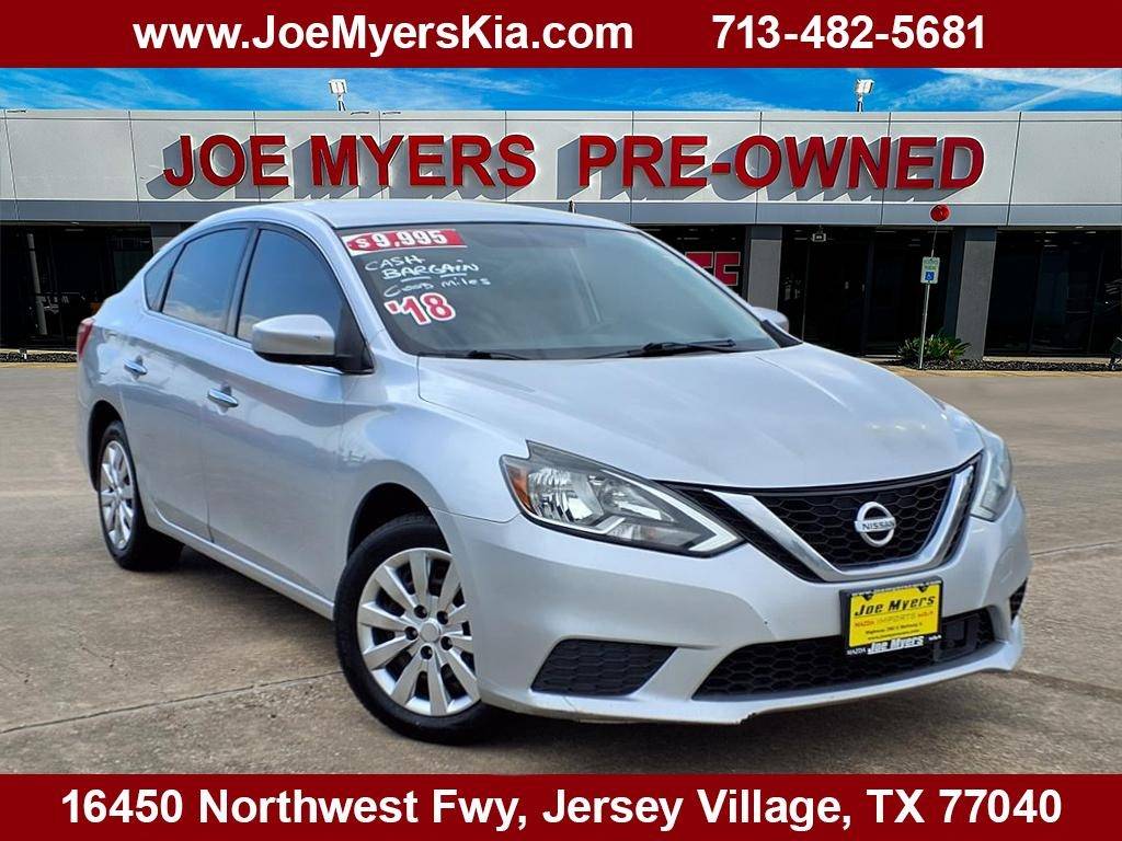 2018 Nissan Sentra S — Sedan — 143,522 mi — Houston, TX