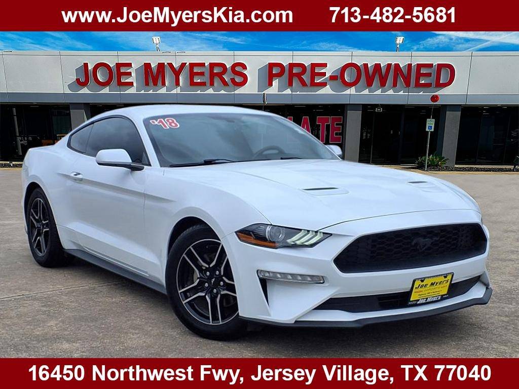 2018 Ford Mustang EcoBoost — Coupe — 54,723 mi — Houston, TX