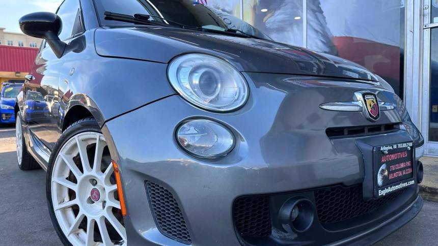 White Fiat 500 1.4 T Abarth 595 Competizione used, fuel Petrol and Manual  gearbox, 24.500 Km - 19.000 €