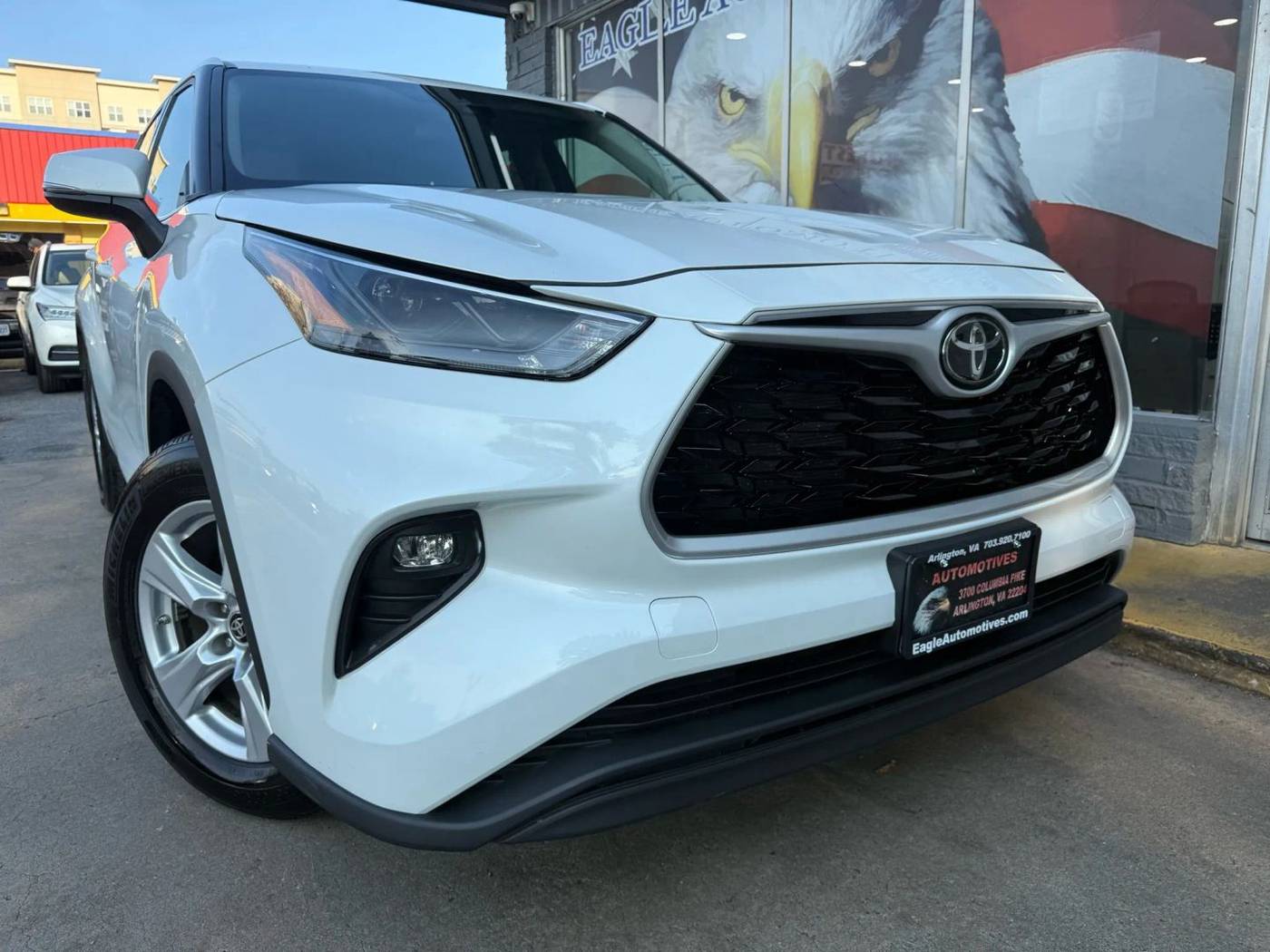 2022 Toyota Highlander LE — SUV — 66,439 mi — Arlington, VA