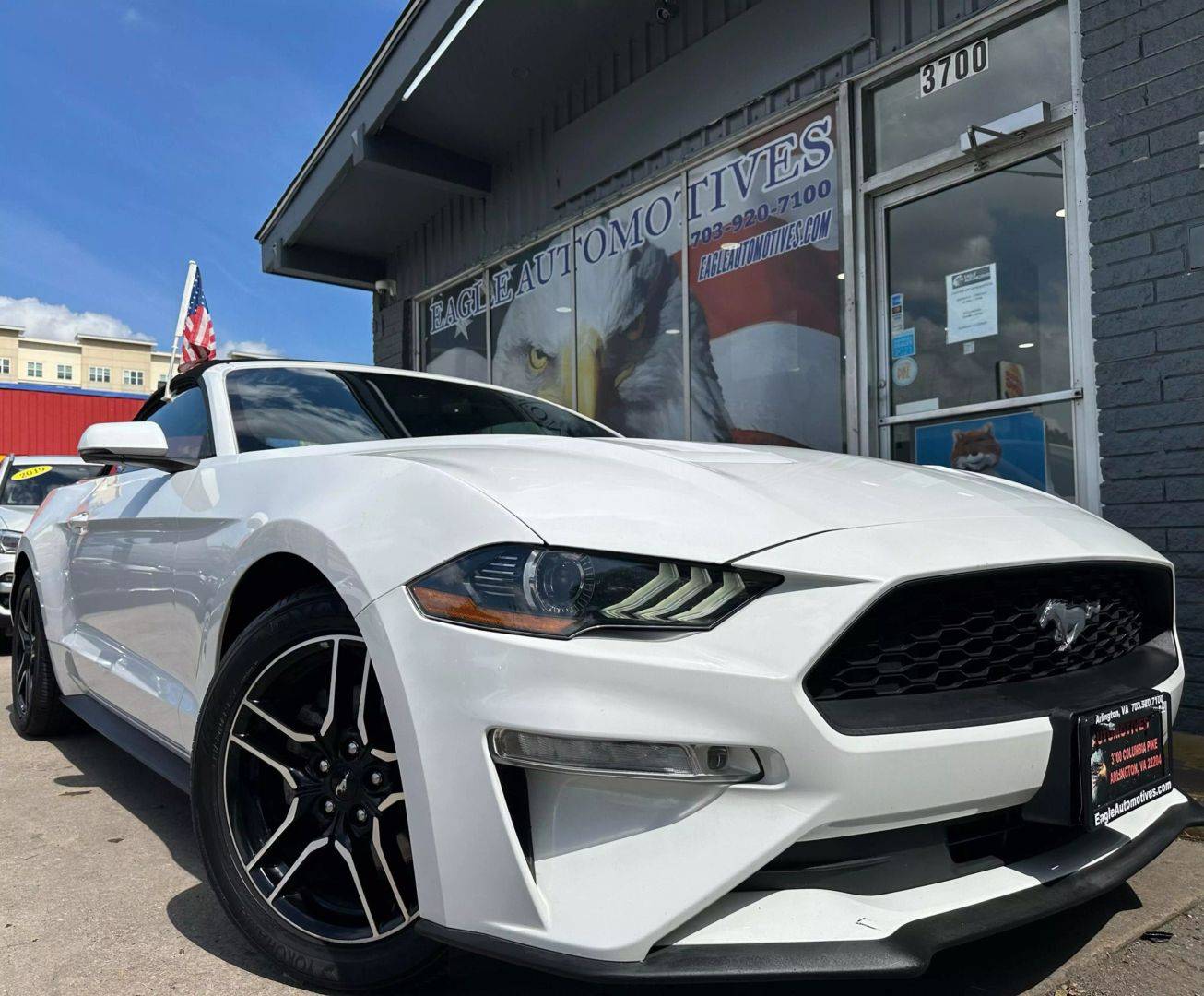 2018 Ford Mustang EcoBoost Premium — Convertible — 107,970 mi — Arlington, VA