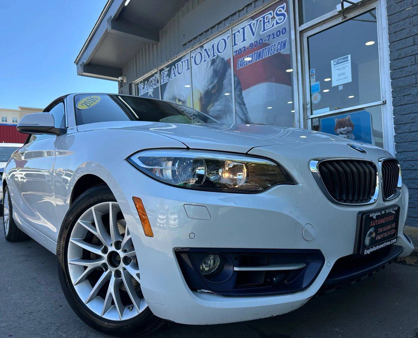2016 BMW 2 Series 228i — Convertible — 115,394 mi — Arlington, VA