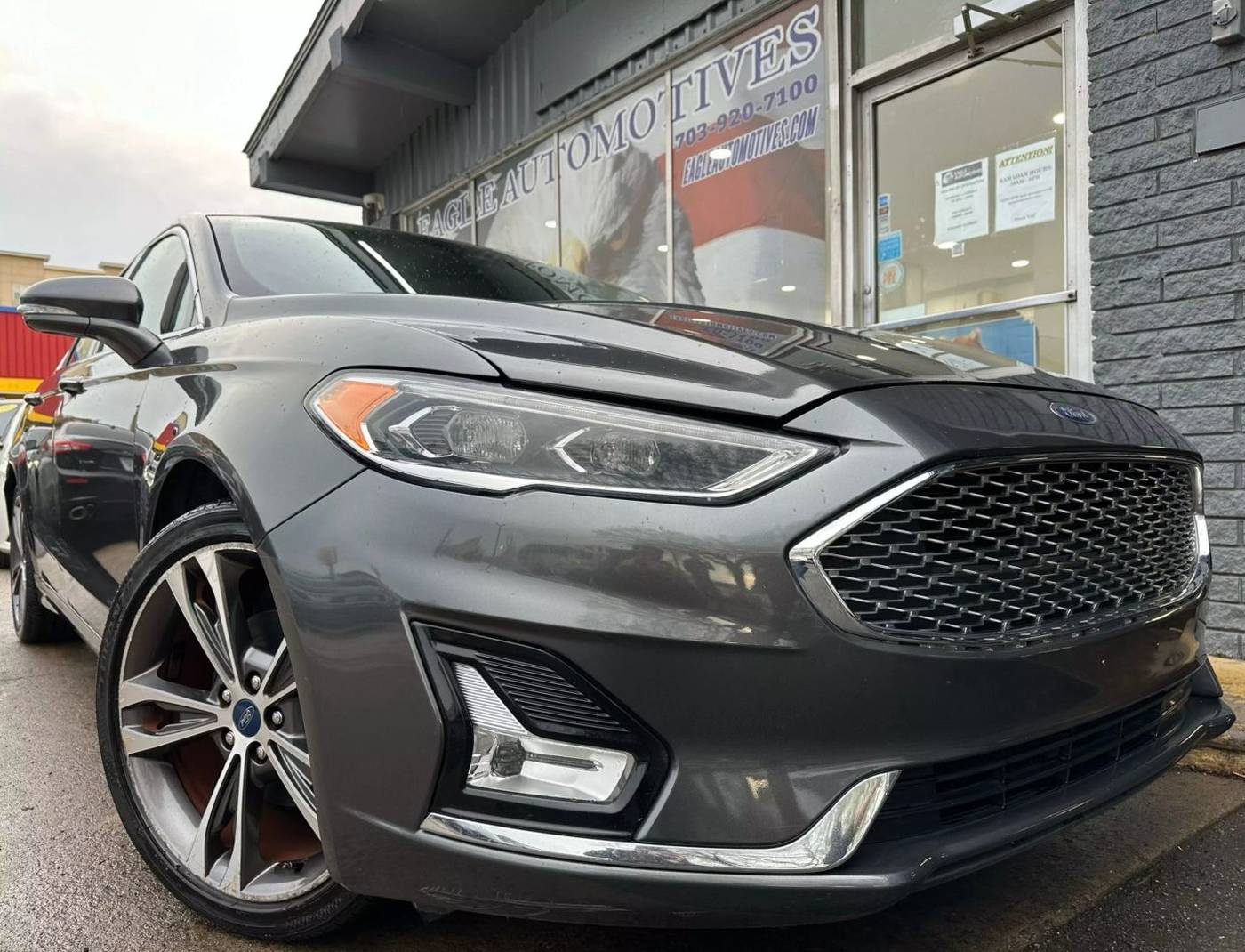 2019 Ford Fusion Titanium — Sedan — 80,594 mi — Arlington, VA