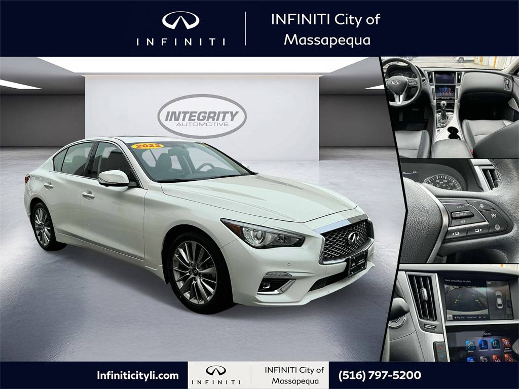 2022 INFINITI Q50 LUXE — Sedan — 21,030 mi — Massapequa, NY