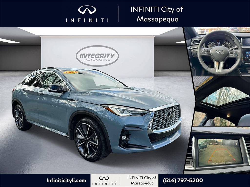 2024 INFINITI QX55 LUXE — SUV — 21,896 mi — Massapequa, NY