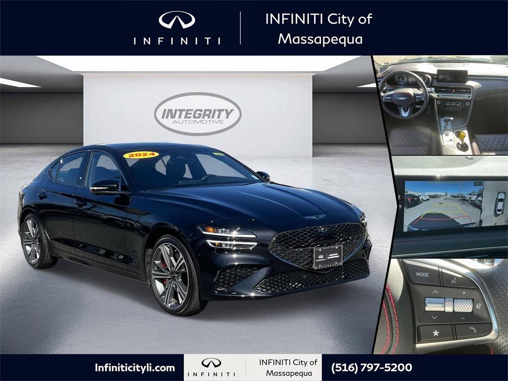 2024 Genesis G70 3.3T Sport Advanced — Sedan — 3,479 mi — Massapequa, NY