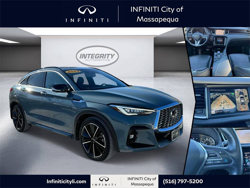 2022 INFINITI QX55 SENSORY — SUV — 39,016 mi — Massapequa, NY