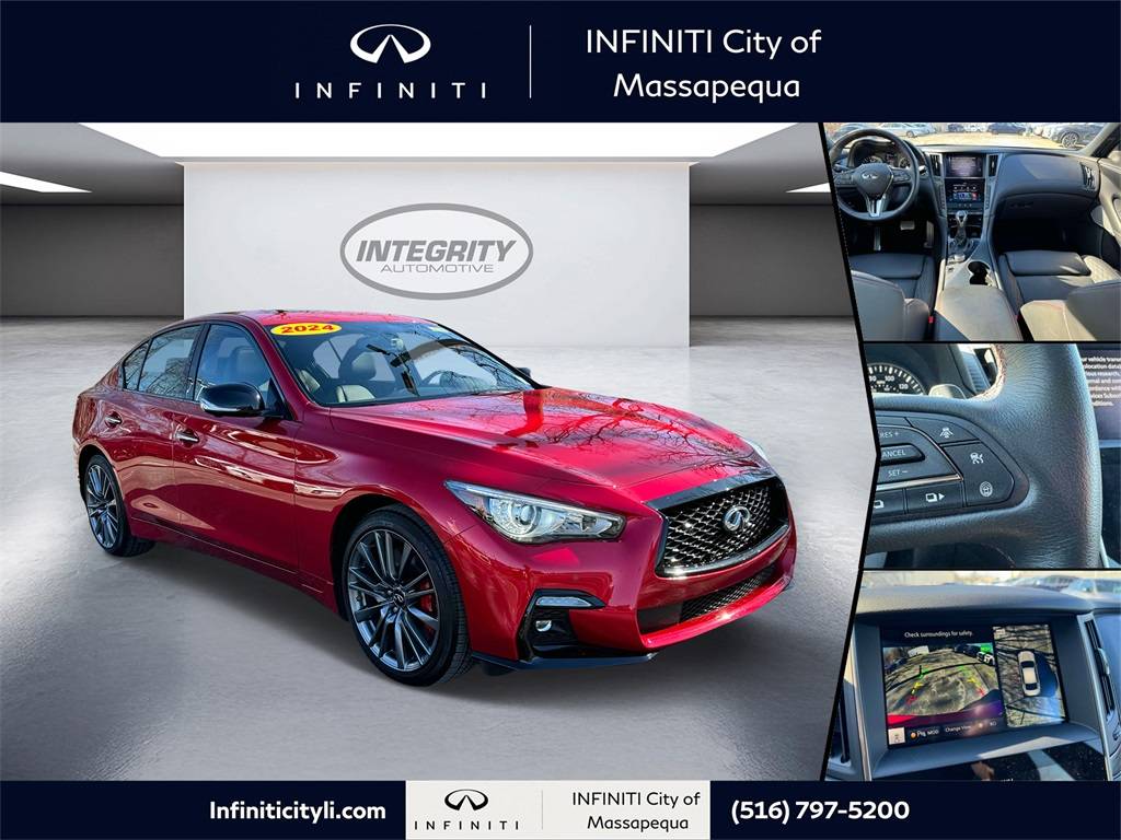 2024 INFINITI Q50 RED SPORT 400 — Sedan — 3,831 mi — Massapequa, NY
