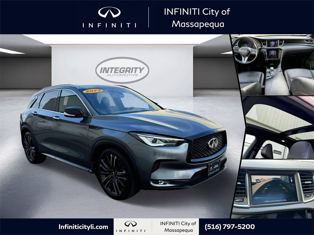 2022 INFINITI QX50 LUXE — SUV — 47,086 mi — Massapequa, NY