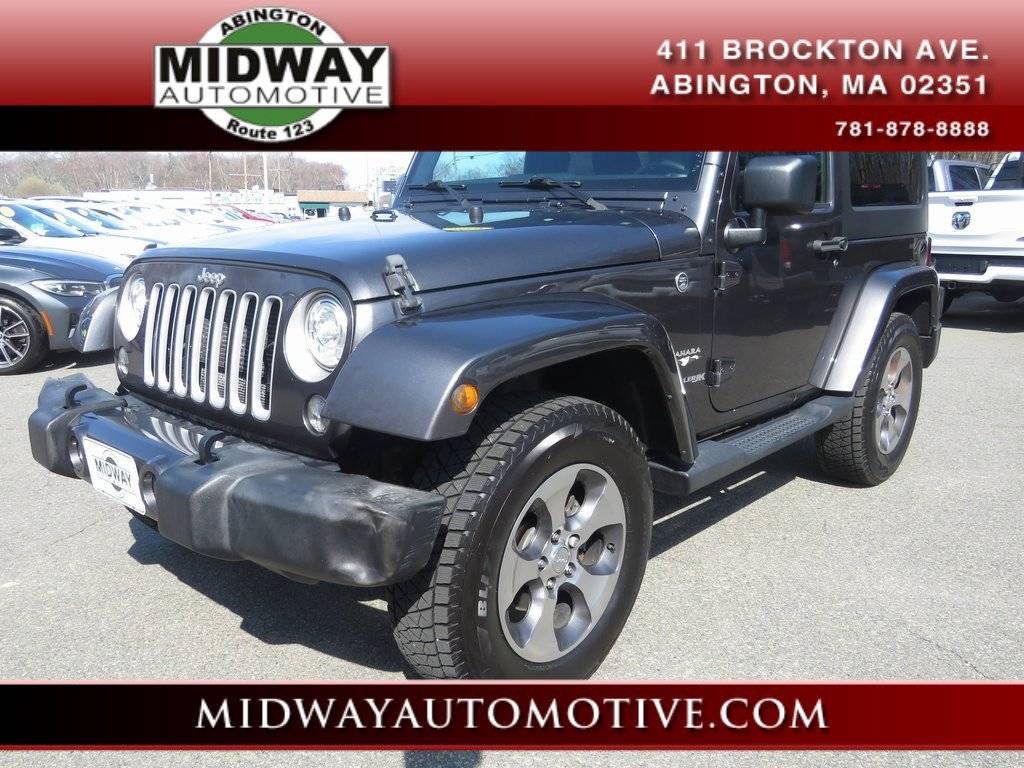 2018 Jeep Wrangler Sahara — SUV — 81,797 mi — Abington, MA