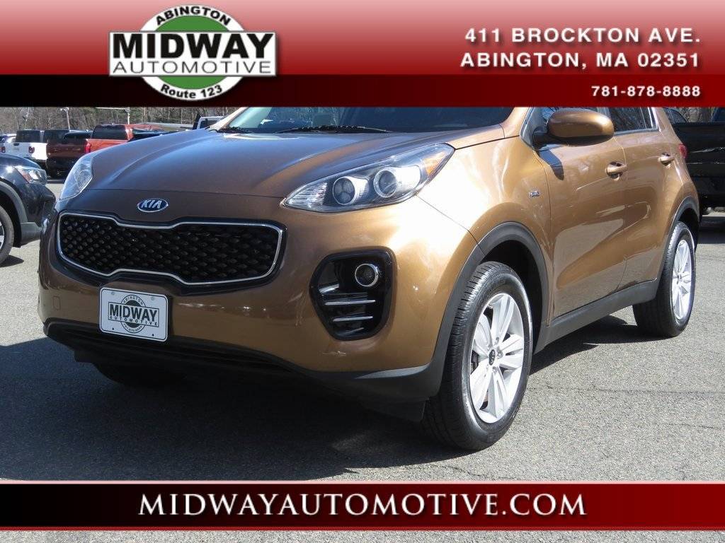 2017 Kia Sportage LX — SUV — 77,248 mi — Abington, MA