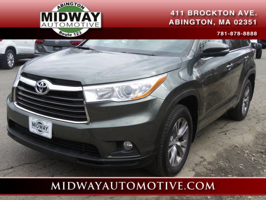 2014 Toyota Highlander XLE — SUV — 93,103 mi — Abington, MA