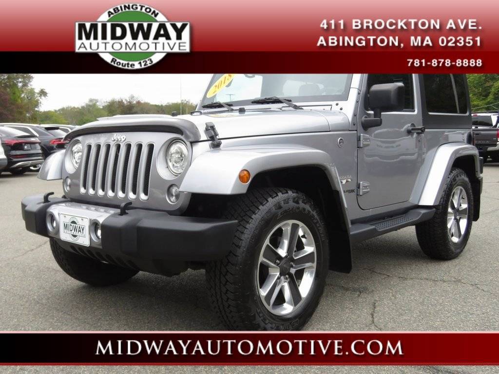 2018 Jeep Wrangler Sahara — SUV — 13,059 mi — Abington, MA