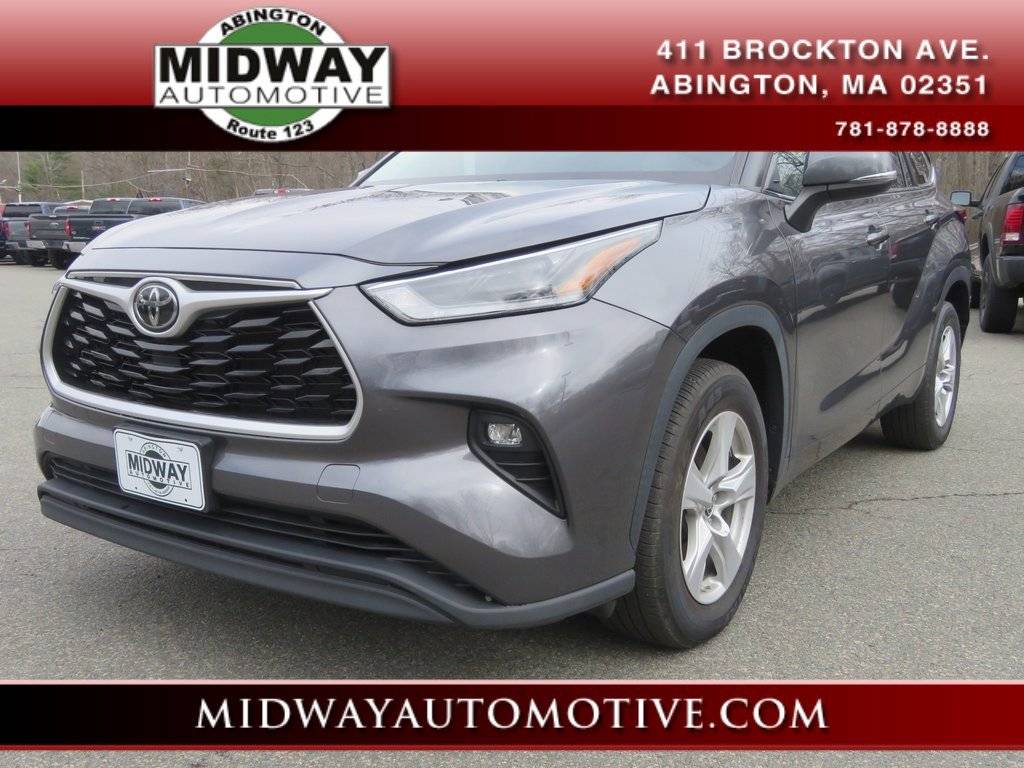 2021 Toyota Highlander LE — SUV — 63,308 mi — Abington, MA