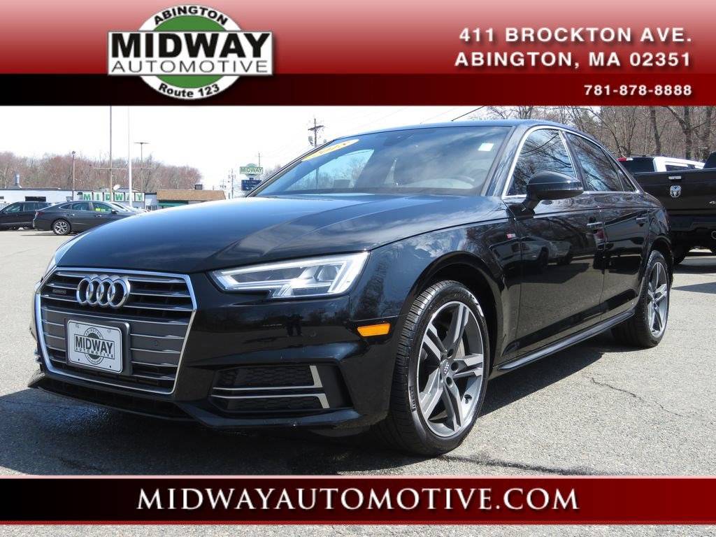 2018 Audi A4 Premium Plus — Sedan — 55,254 mi — Abington, MA