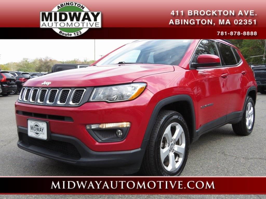 2018 Jeep Compass Latitude — SUV — 55,580 mi — Abington, MA