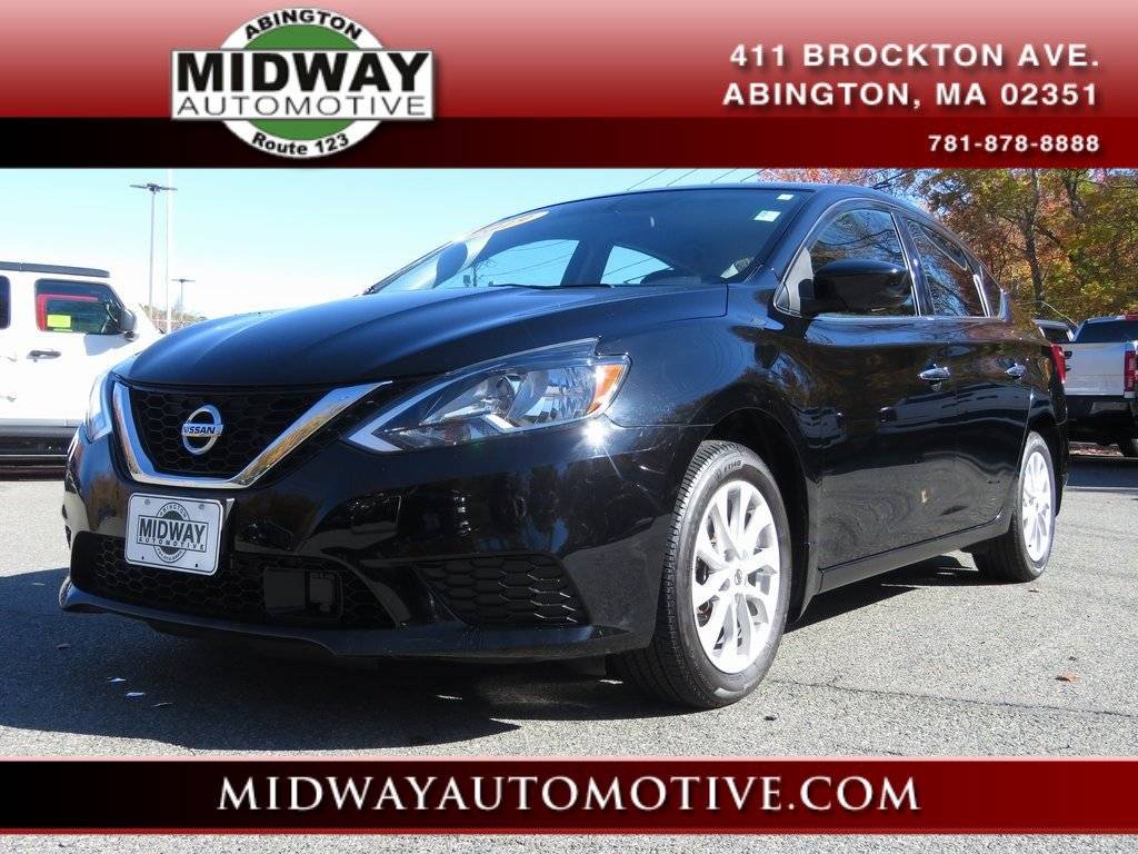 2019 Nissan Sentra SV — Sedan — 53,484 mi — Abington, MA