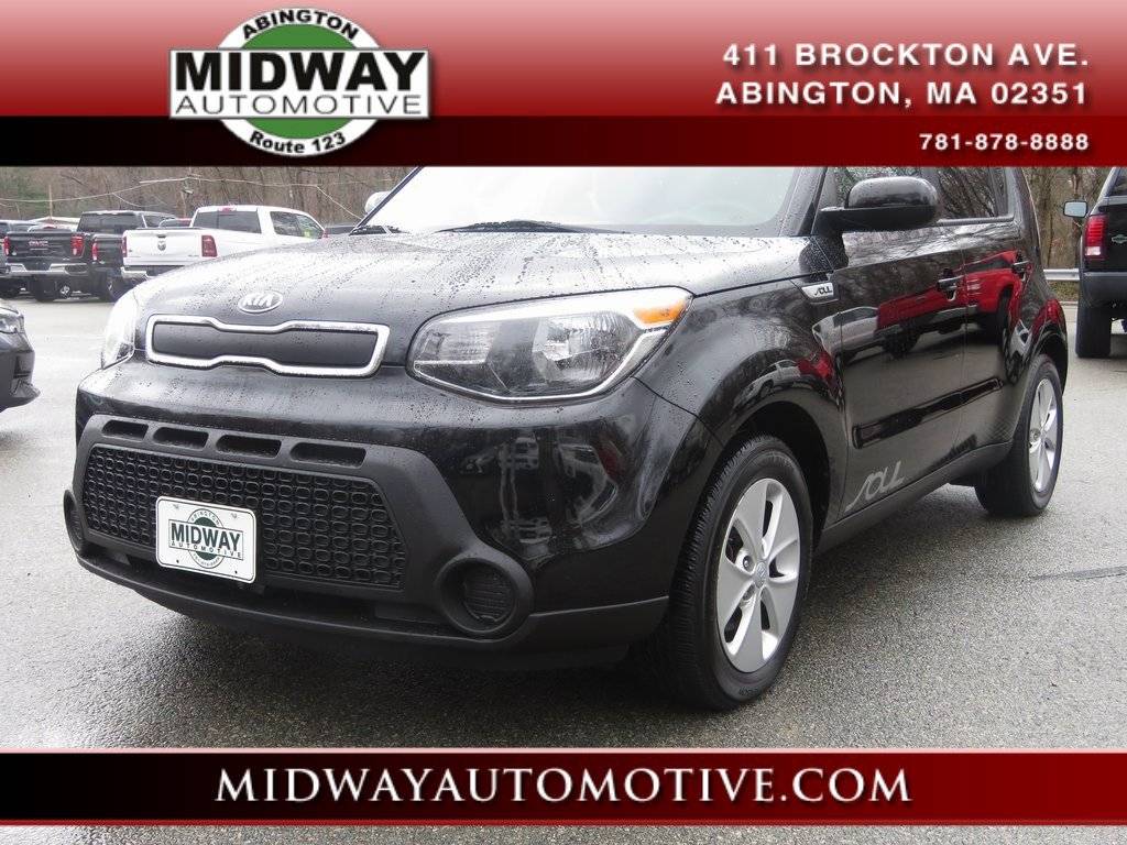 2016 Kia Soul Base — Hatchback — 61,849 mi — Abington, MA