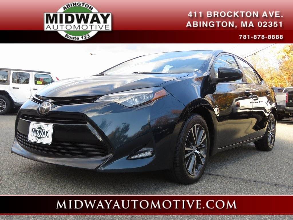 2018 Toyota Corolla XLE — Sedan — 70,118 mi — Abington, MA
