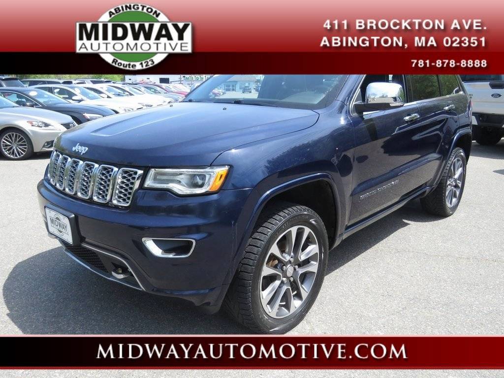 2017 Jeep Grand Cherokee Overland — SUV — 79,495 mi — Abington, MA