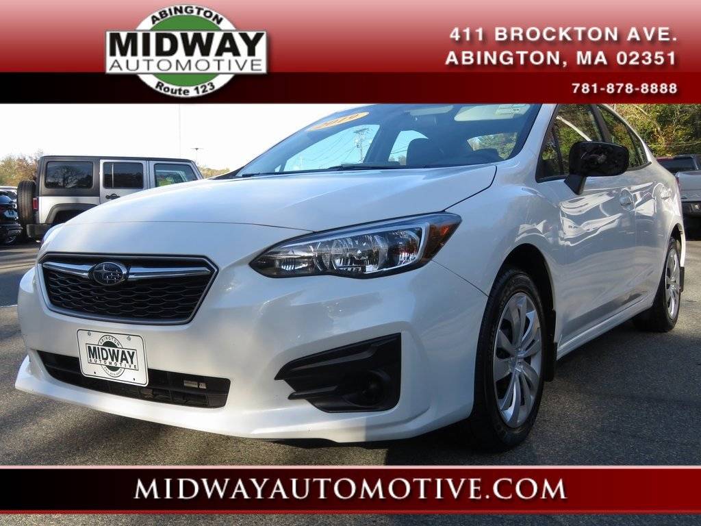 2019 Subaru Impreza 2.0i — Sedan — 57,278 mi — Abington, MA