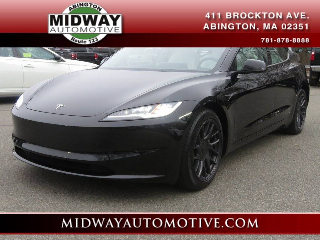 2024 Tesla Model 3 Long Range — Sedan — 7,296 mi — Abington, MA