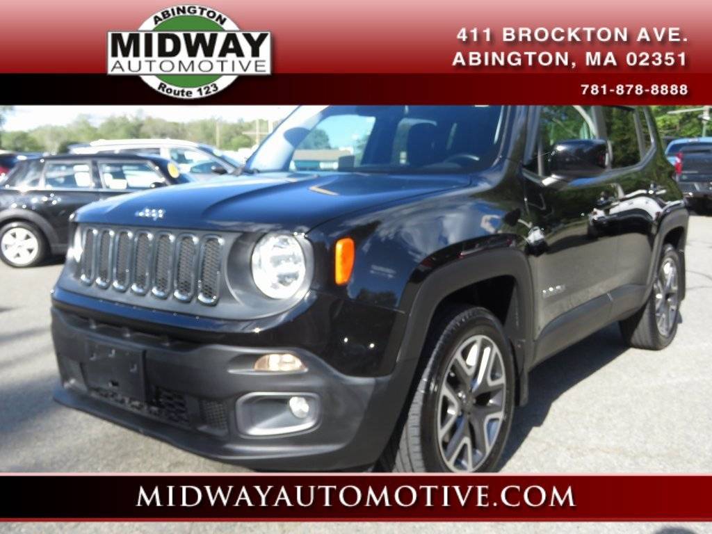2017 Jeep Renegade Latitude — SUV — 63,689 mi — Abington, MA
