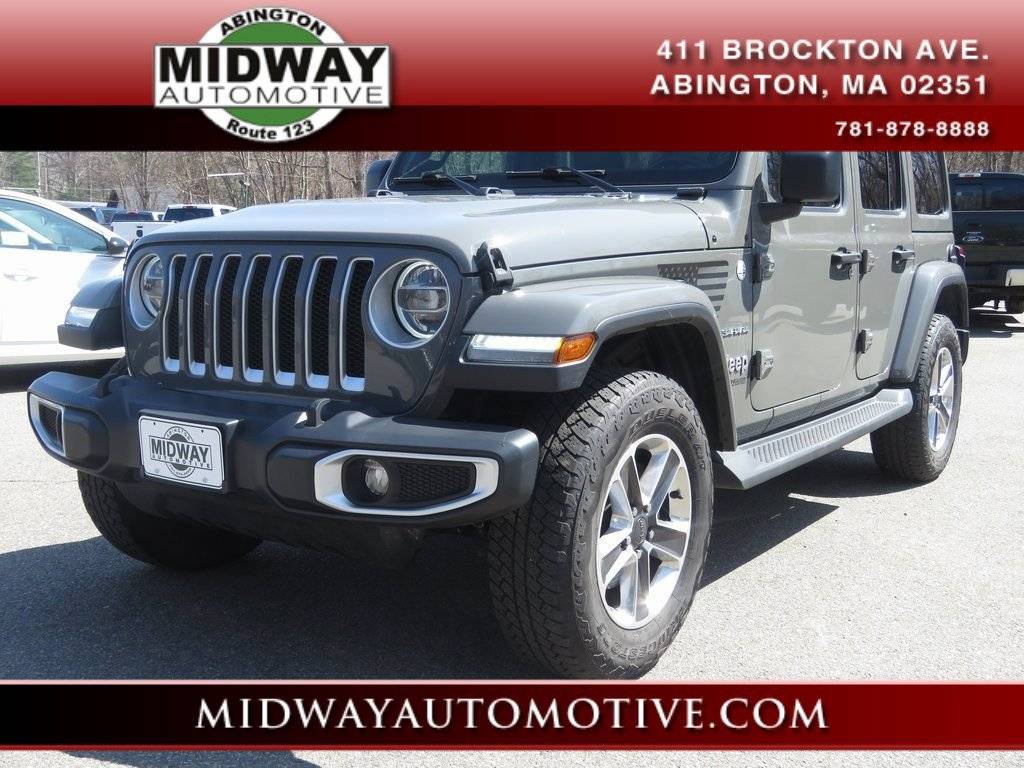 2021 Jeep Wrangler Sahara — SUV — 48,063 mi — Abington, MA