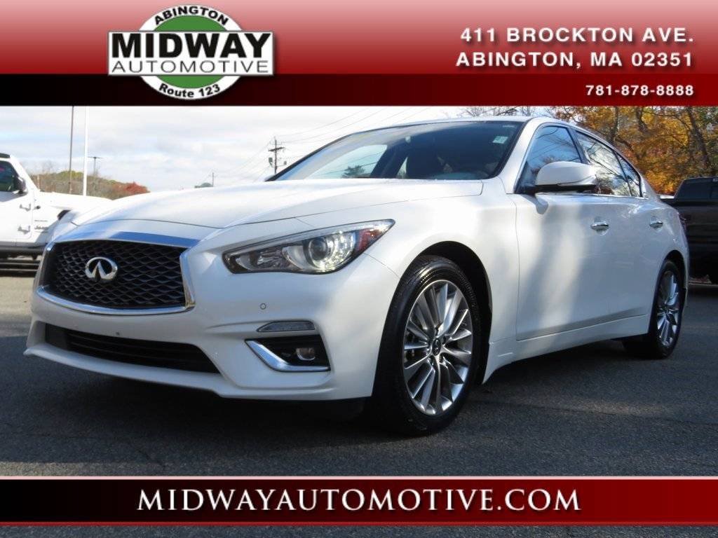 2022 INFINITI Q50 LUXE — Sedan — 46,044 mi — Abington, MA