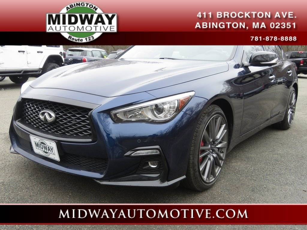 2021 INFINITI Q50 RED SPORT 400 — Sedan — 27,117 mi — Abington, MA