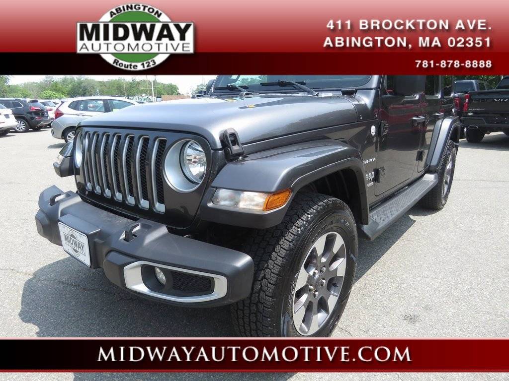 2021 Jeep Wrangler Sahara — SUV — 63,474 mi — Abington, MA
