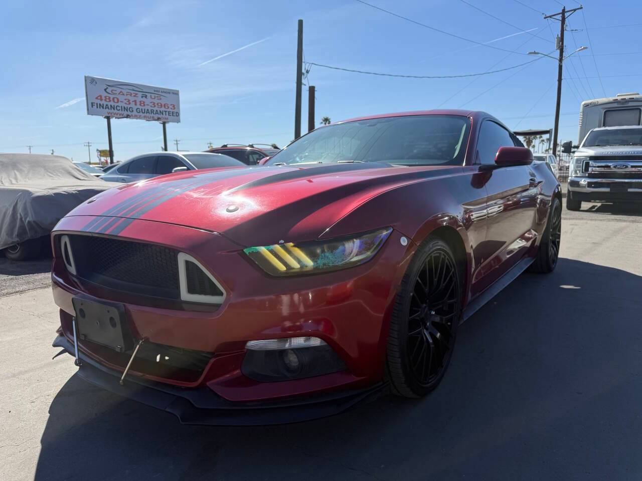 2015 Ford Mustang EcoBoost Premium — Coupe — 87,393 mi — Mesa, AZ