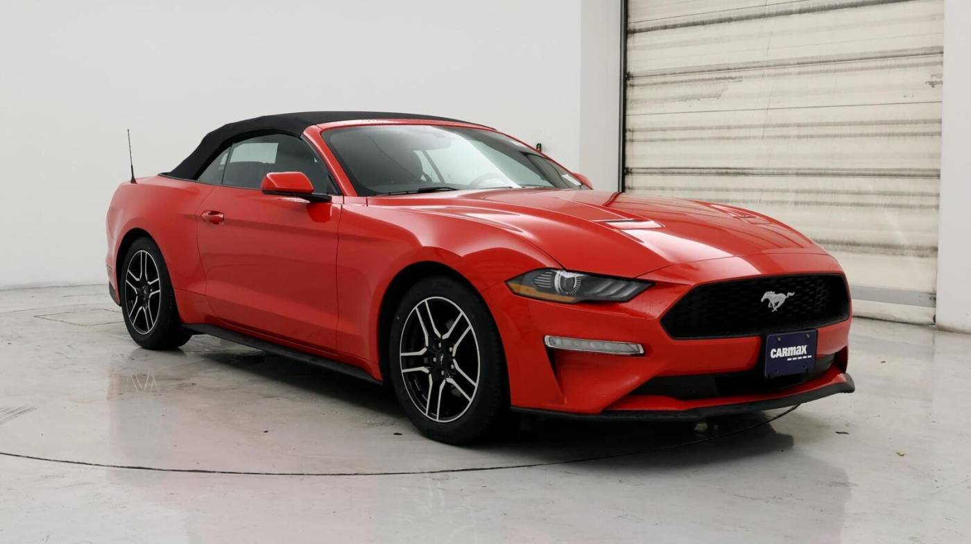 2019 Ford Mustang EcoBoost — Convertible — 39,532 mi — Sacramento, CA