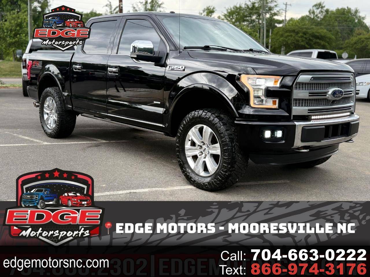 2016 Ford F-150 Platinum — Pickup Truck — 123,799 mi — Mooresville, NC